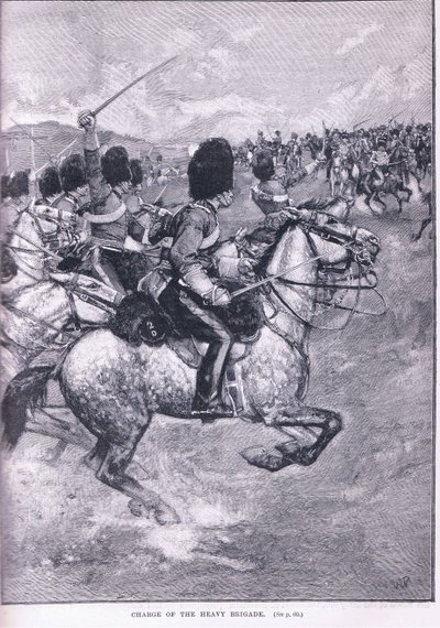 A carga da Brigada Pesada de Walter Paget