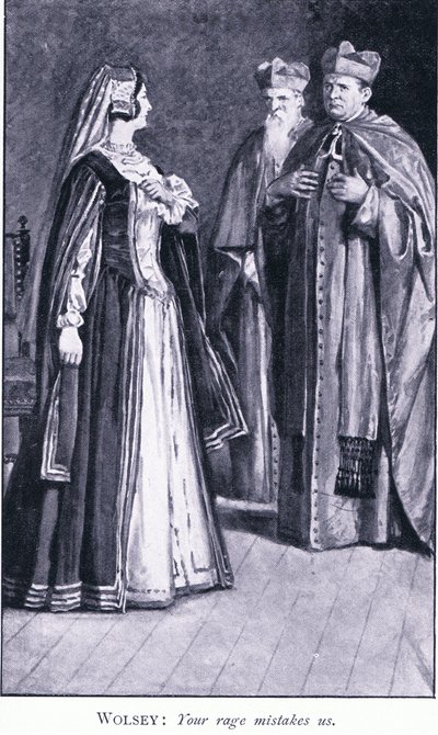 Wolsey: Sua raiva nos confunde, de 1900 de Walter Paget