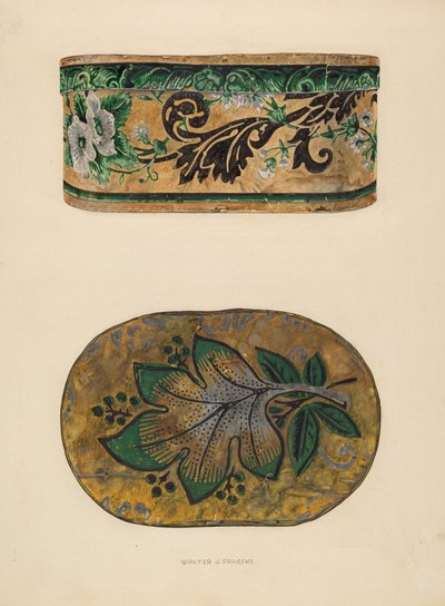 Hat Box, c. 1937. de Walter Praefke