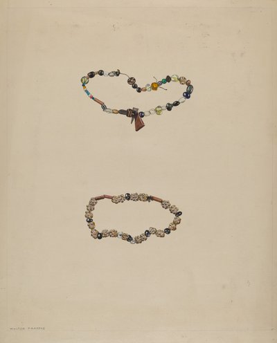 Trade Beads, c. 1936. de Walter Praefke