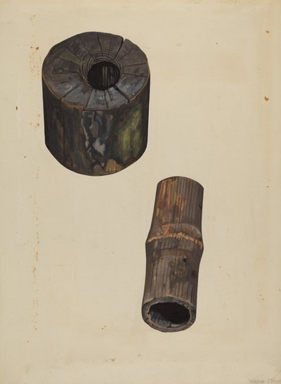 Water Main, c. 1937. de Walter Praefke