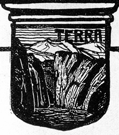 Os Quatro Elementos. A Terra. Xilogravura de Walther PTTner de Walter Puttner