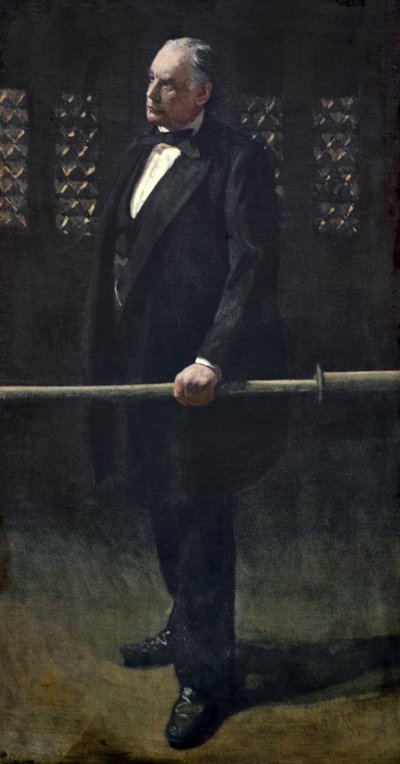 Charles Bradlaugh no bar da Câmara dos Comuns, c.1892-93 (óleo sobre tela) de Walter Richard Sickert