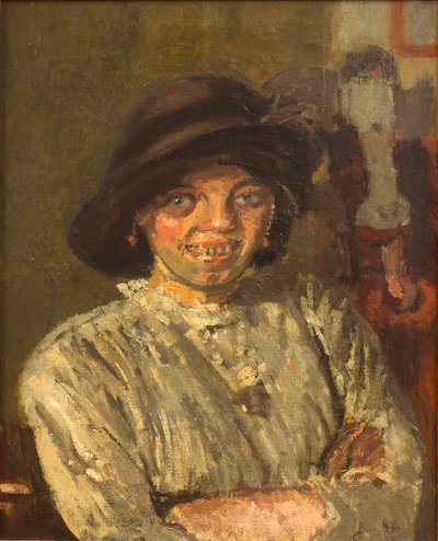 Galinha, c. 1914 (Óleo sobre tela) de Walter Richard Sickert