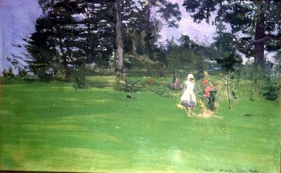 Números em um gramado de Walter Richard Sickert
