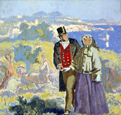 Idílio (óleo sobre tela) de Walter Richard Sickert