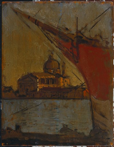 Il Redentore, de Zattere, Veneza, c.1895-96 de Walter Richard Sickert
