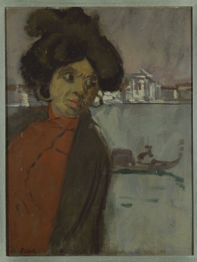 Inez no Zattere de Walter Richard Sickert