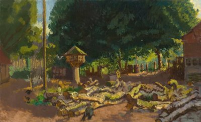 La Scierie de Torqueville (também conhecida como Le Vieux Columbier) de Walter Richard Sickert