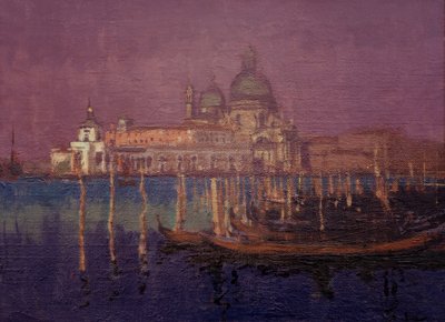 Noturno, The Dogana e Santa Maria della Salute de Walter Richard Sickert