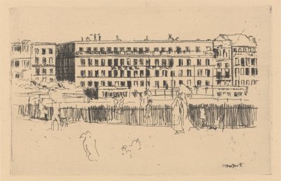 Antigo Hotel Royal Dieppe de Walter Richard Sickert