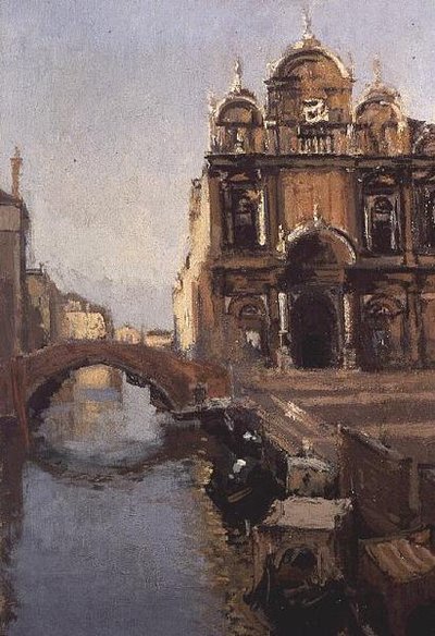 Scuola Grande di San Marco e Rio dei Mendicanti, Veneza de Walter Richard Sickert