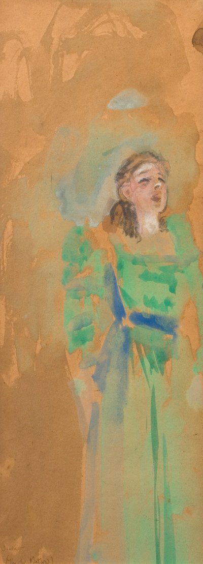 Cantor no Old Bedford de Walter Richard Sickert