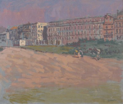 O Hotel Royal, Dieppe, c.1900-01 (óleo sobre tela) de Walter Richard Sickert