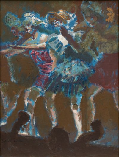 As raparigas do Plaza Tiller de Walter Richard Sickert