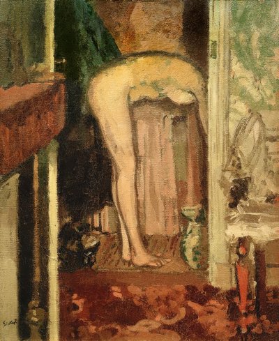 Mulher lavando o cabelo de Walter Richard Sickert