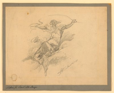 Motivo para Design de Nota Bancária de Walter Shirlaw