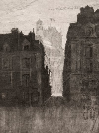 Dieppe, Rua Notre Dame de Walter Sickert