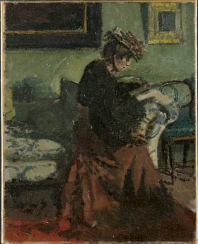 Segunda-feira de Páscoa - Hélène Daurmont de Walter Sickert