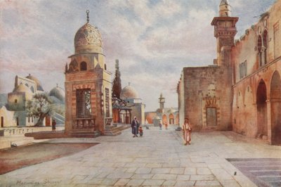 Jerusalém: A cúpula de Kait Bey, Haram-el-Shereef de Walter Spencer Stanhope Tyrwhitt