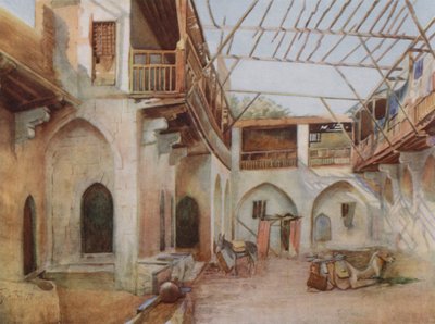 O Khan El Dobabiyeh, Cairo de Walter Spencer Stanhope Tyrwhitt