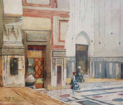 A, mesquita, el ghoree, cairo de Walter Spencer Stanhope Tyrwhitt