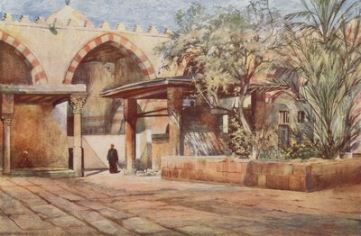O local de lavagem, a mesquita de Ibrahim Agha de Walter Spencer Stanhope Tyrwhitt