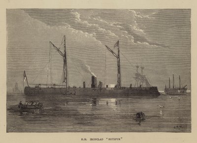 HM Ironclad Hotspur de Walter William May