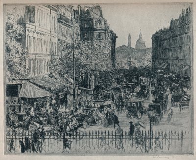 Rue Royale, Paris, c1913 de Walter Zeising