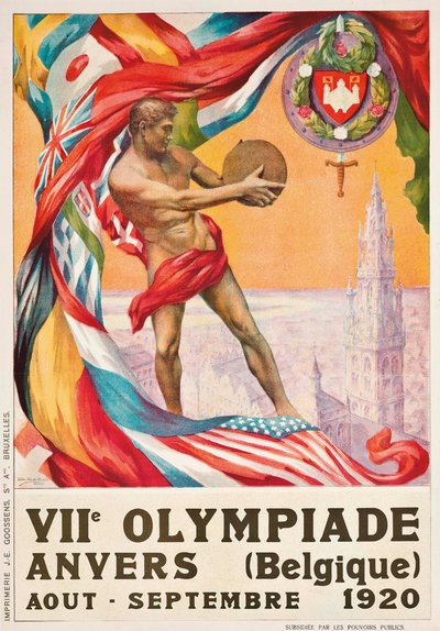 Os Jogos Olímpicos de Verão de 1920 em Antuérpia, 1920. de Walter van der Ven