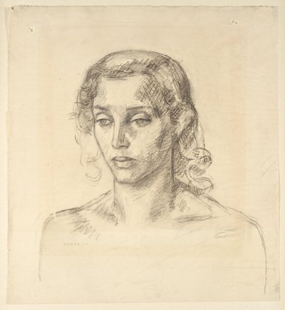 Retrato de uma senhora de Walther Gamerith