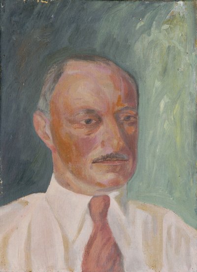 Retrato de um homem de Walther Gamerith