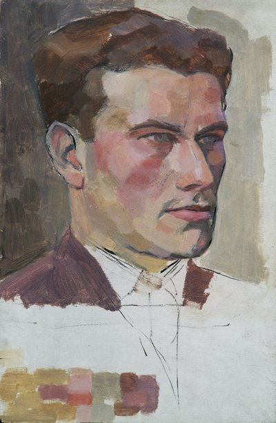 Retrato de um homem de Walther Gamerith