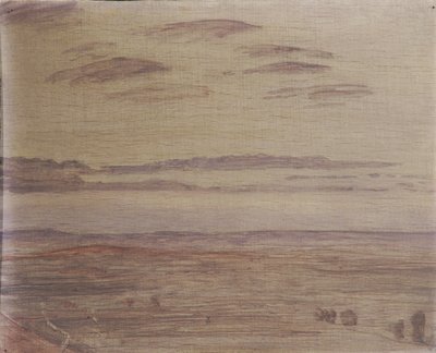 Paisagem desolada perto de Eggenburg de Walther Gamerith