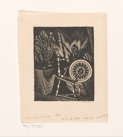 Roda giratória de Wanda Gág (signed by artist)