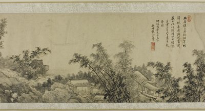 A encosta do bambu de Wang Hui