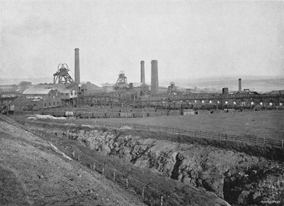Hoyland Silkstone Collieries, Yorkshire, c1896 de Warner Gothard