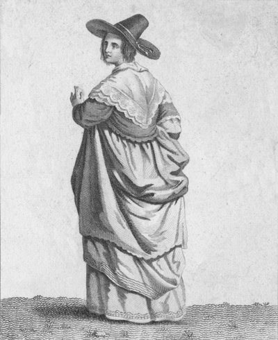 A Merchants Wife - Dress of Eminent Citizens in 1640