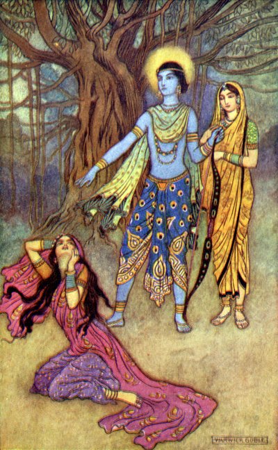 Rama rejeita o amante demónio de Warwick Goble