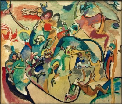 Todos os Santos II de Wassily Kandinsky
