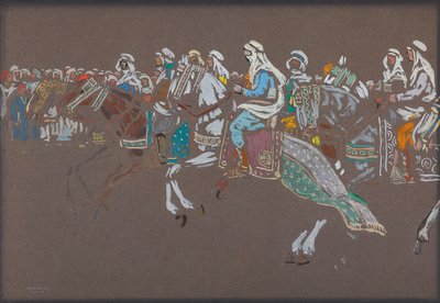 Cavalaria Árabe, 1905. de Wassily Kandinsky