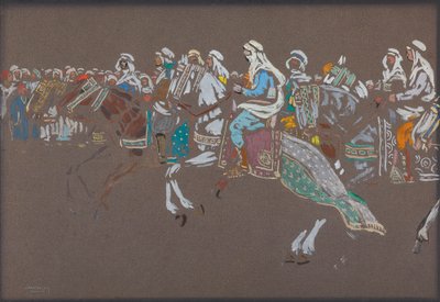Cavalaria árabe de Wassily Kandinsky