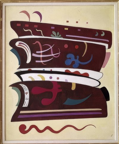 Suplementos Brun. 1935 de Wassily Kandinsky
