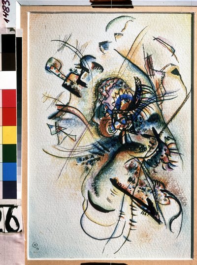 ""Composição"" Pintura por Vassily Kandinsky (ou Wassily Kandinsky ou Kandinskyj de Wassily Kandinsky
