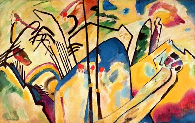 Composição nº. 4 de Wassily Kandinsky