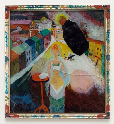 Dama em Moscovo de Wassily Kandinsky
