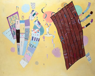Tensões delicadas de Wassily Kandinsky