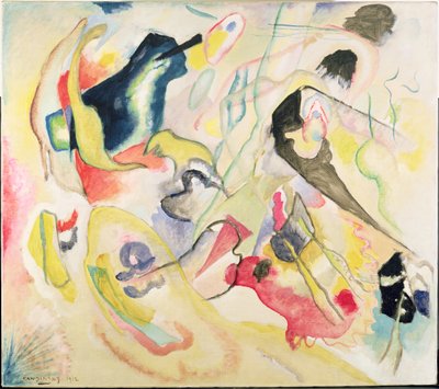Dilúvio II de Wassily Kandinsky