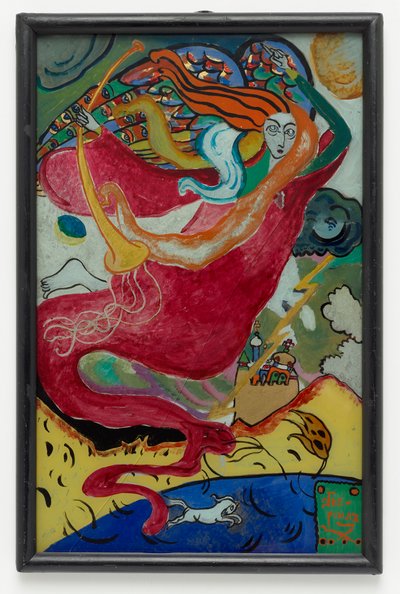 Der heilige Gabriel de Wassily Kandinsky