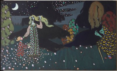 A noite de Wassily Kandinsky